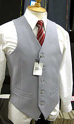 フォーマルグレーベスト