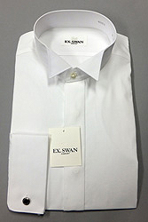 ホワイトウイングカラーシャツ